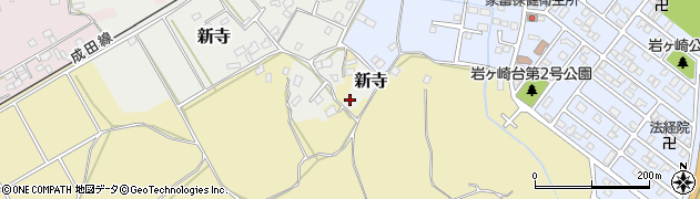 千葉県香取市新寺55周辺の地図