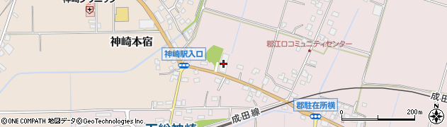 株式会社関東甲信クボタ神崎営業所周辺の地図