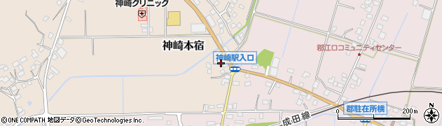 千葉県香取郡神崎町神崎本宿884周辺の地図