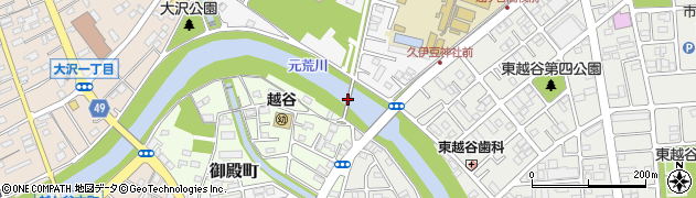 宮前橋（人道橋）周辺の地図