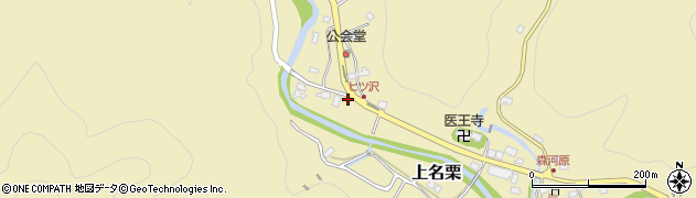 埼玉県飯能市上名栗881周辺の地図