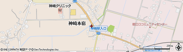 千葉県香取郡神崎町神崎本宿882周辺の地図