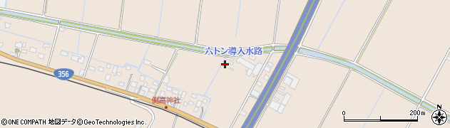 千葉県香取市大倉5708周辺の地図