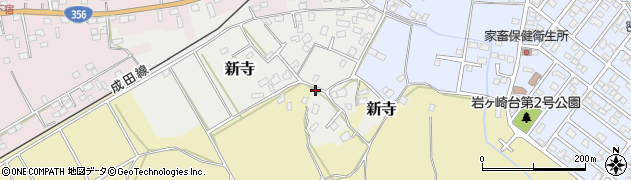 千葉県香取市新寺65周辺の地図