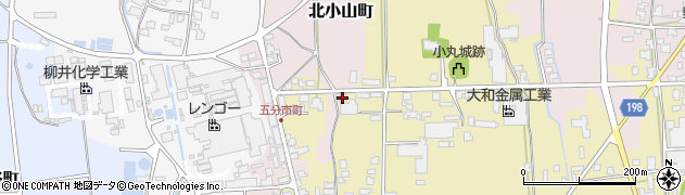 福井県越前市北小山町43周辺の地図