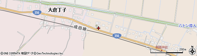 千葉県香取市大倉116周辺の地図