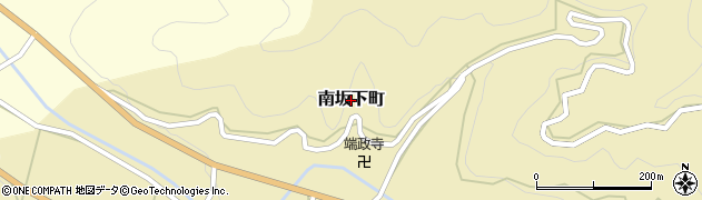 福井県越前市南坂下町周辺の地図