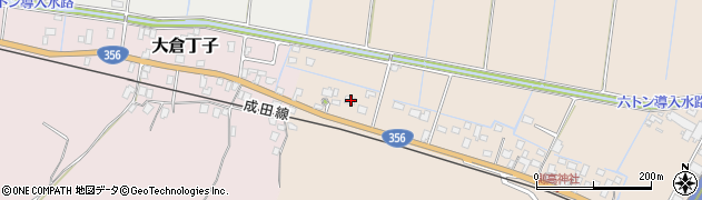 千葉県香取市大倉119周辺の地図