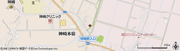 千葉県香取郡神崎町神崎本宿3287周辺の地図