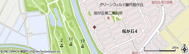 北浦川周辺の地図