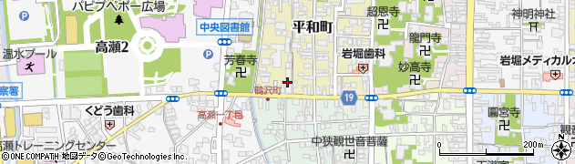 高村菓舗周辺の地図