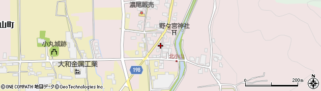 福井県越前市北小山町20周辺の地図