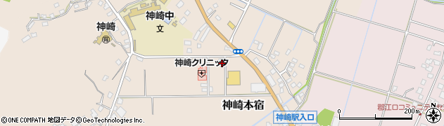 千葉県香取郡神崎町神崎本宿668周辺の地図