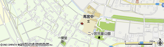 埼玉県さいたま市西区二ツ宮598周辺の地図