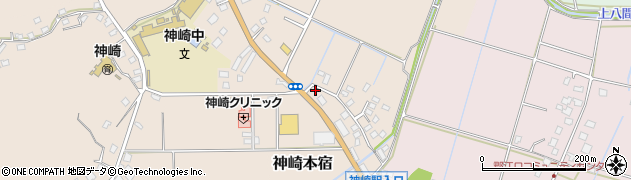 千葉県香取郡神崎町神崎本宿3267周辺の地図