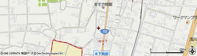 長野県上伊那郡箕輪町木下12628周辺の地図