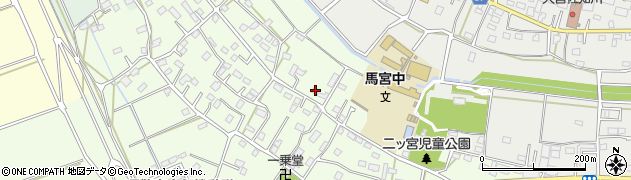 埼玉県さいたま市西区二ツ宮611周辺の地図