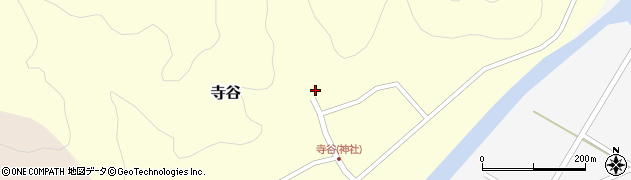 福井県今立郡池田町寺谷5周辺の地図