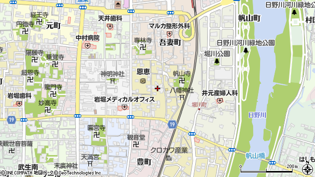 〒915-0067 福井県越前市住吉町の地図