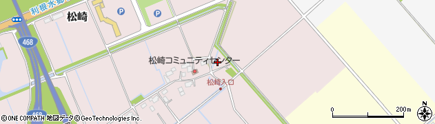 千葉県香取郡神崎町松崎927周辺の地図