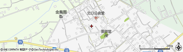 埼玉県日高市女影1800周辺の地図
