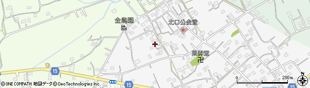 埼玉県日高市女影1781周辺の地図