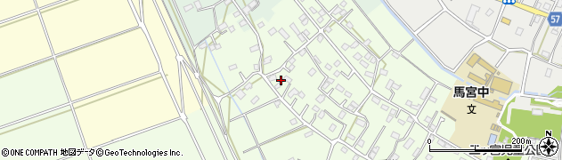 埼玉県さいたま市西区二ツ宮717周辺の地図