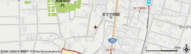 長野県上伊那郡箕輪町木下12698周辺の地図