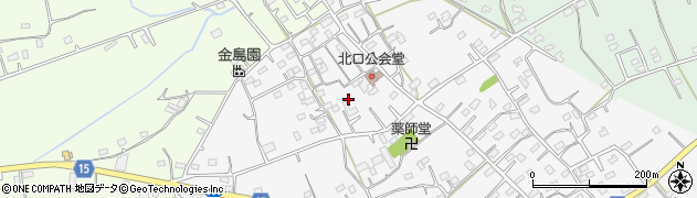 埼玉県日高市女影1799周辺の地図