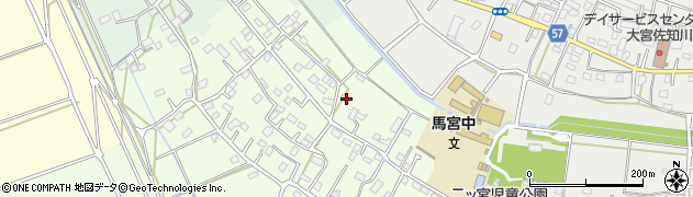 埼玉県さいたま市西区二ツ宮623周辺の地図