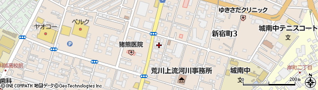 明治安田生命保険相互会社埼玉西支社　川越営業所周辺の地図