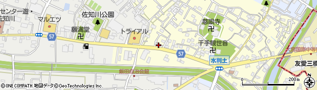 埼玉県さいたま市西区水判土26周辺の地図