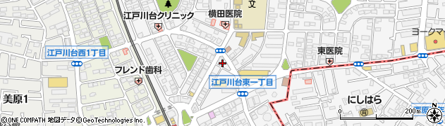 江戸川台6号公園周辺の地図