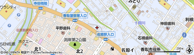 買取大吉　香取佐原店周辺の地図