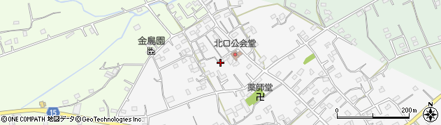 埼玉県日高市女影1826周辺の地図