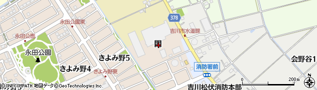 埼玉県吉川市関周辺の地図