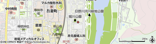 福井県越前市堀川町4周辺の地図