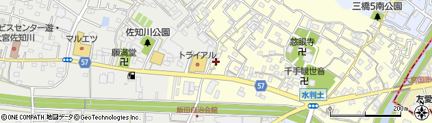 埼玉県さいたま市西区水判土504周辺の地図