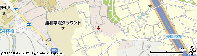 埼玉県さいたま市緑区代山833周辺の地図