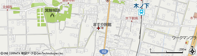 長野県上伊那郡箕輪町木下12568周辺の地図