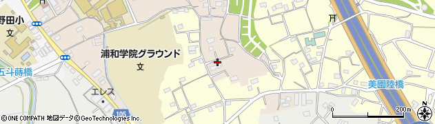 埼玉県さいたま市緑区代山834周辺の地図
