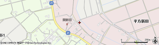 埼玉県吉川市関新田1124周辺の地図