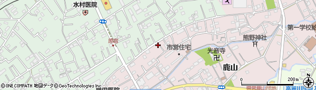 埼玉県日高市鹿山415周辺の地図