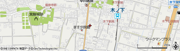 長野県上伊那郡箕輪町木下12548周辺の地図