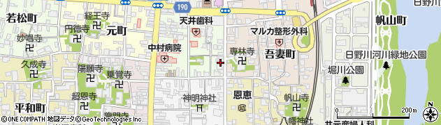 林電気株式会社　本社周辺の地図