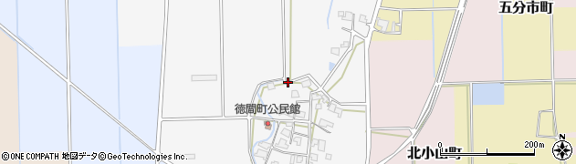 福井県越前市上真柄町周辺の地図