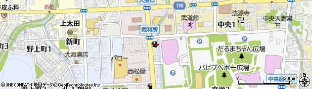 株式会社河嶋連蔵商店　西支店モンパル武生ＳＳ周辺の地図