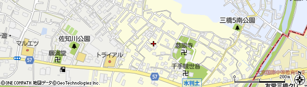 埼玉県さいたま市西区水判土472周辺の地図