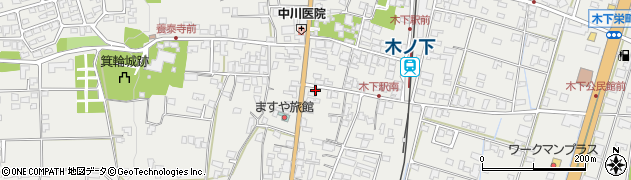 長野県上伊那郡箕輪町木下12537周辺の地図