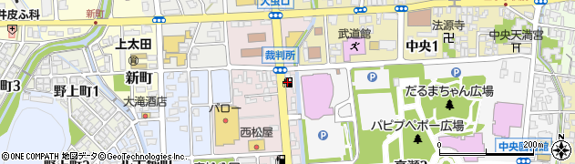 ａｐｏｌｌｏｓｔａｔｉｏｎ武生ＳＳ周辺の地図